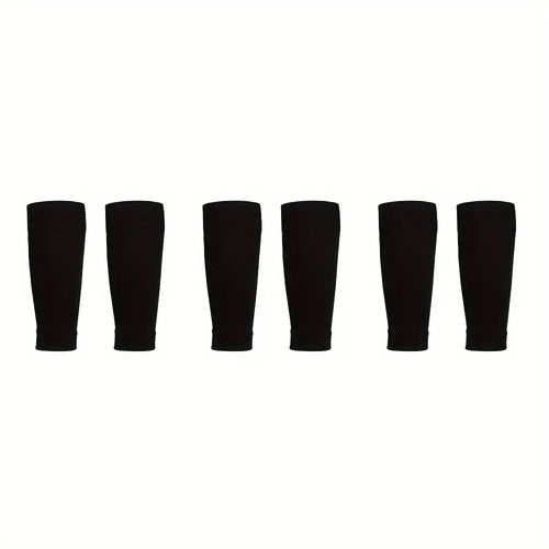 Men's Athletic Knee Socks - 3 Pairs, Breathable Moisture-Wicking Leg Sleeves for Soccer and Cycling, Beige