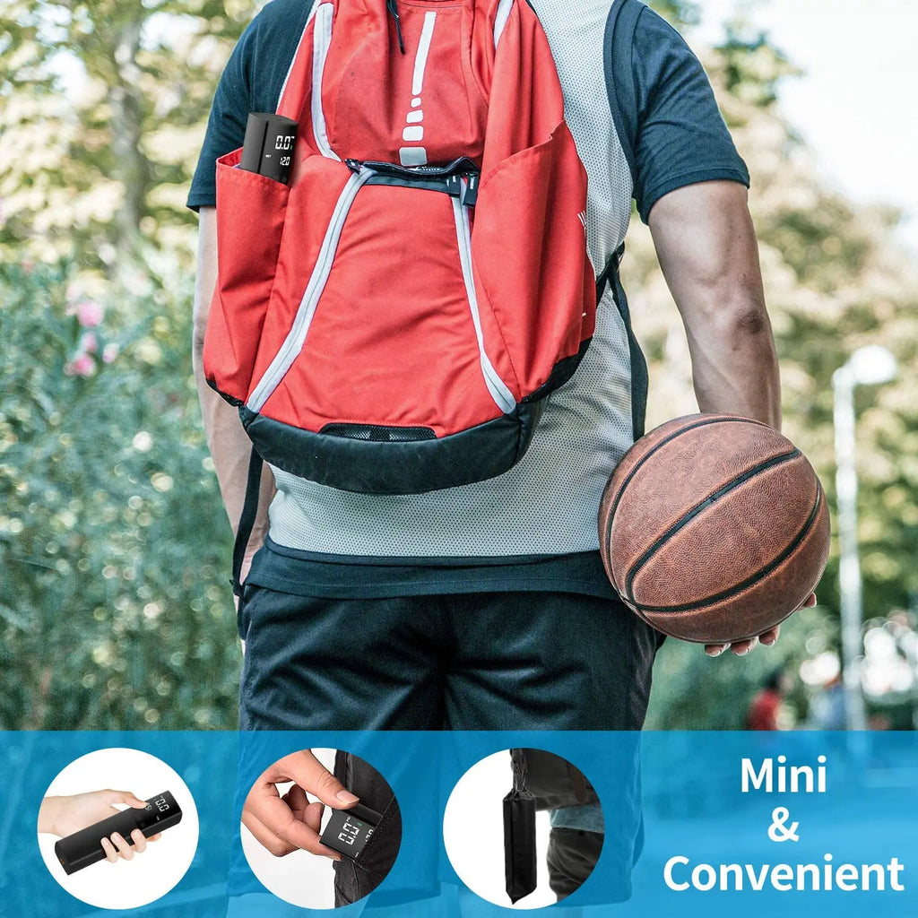 Pumteck Electric Ball Pump for Sports Balls With PSI Measure