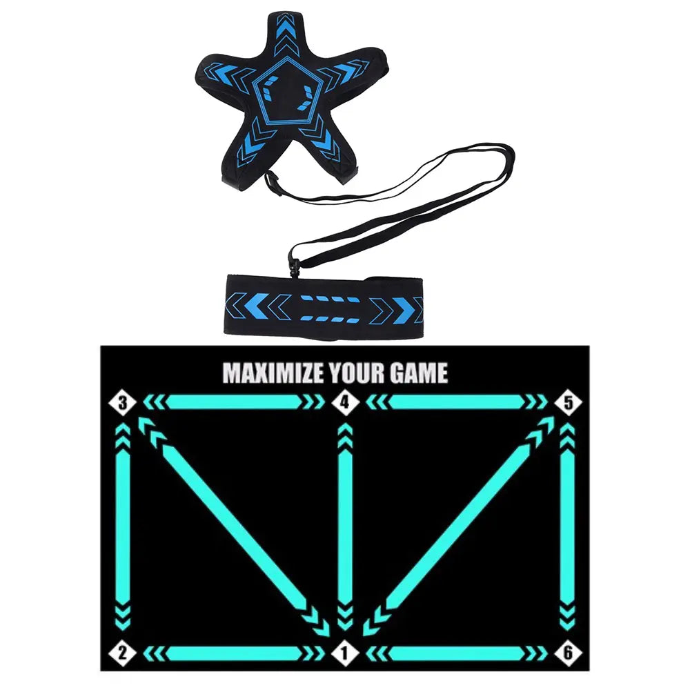 Multi-Sport Training Aid for Soccer, Volleyball, and Rugby - Adjustable Waist Belt for Solo Practice and Skill Development for All Ages
