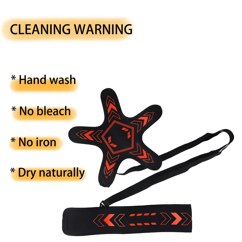 Multi-Sport Training Aid for Soccer, Volleyball, and Rugby - Adjustable Waist Belt for Solo Practice and Skill Development for All Ages