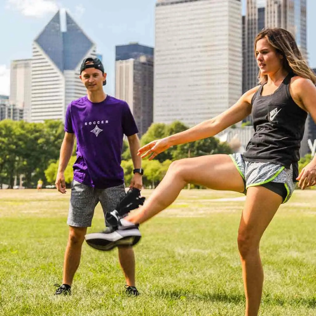 Kickit Trainer - Soccer Juggling Tool for Skill Enhancement and Engaging Games