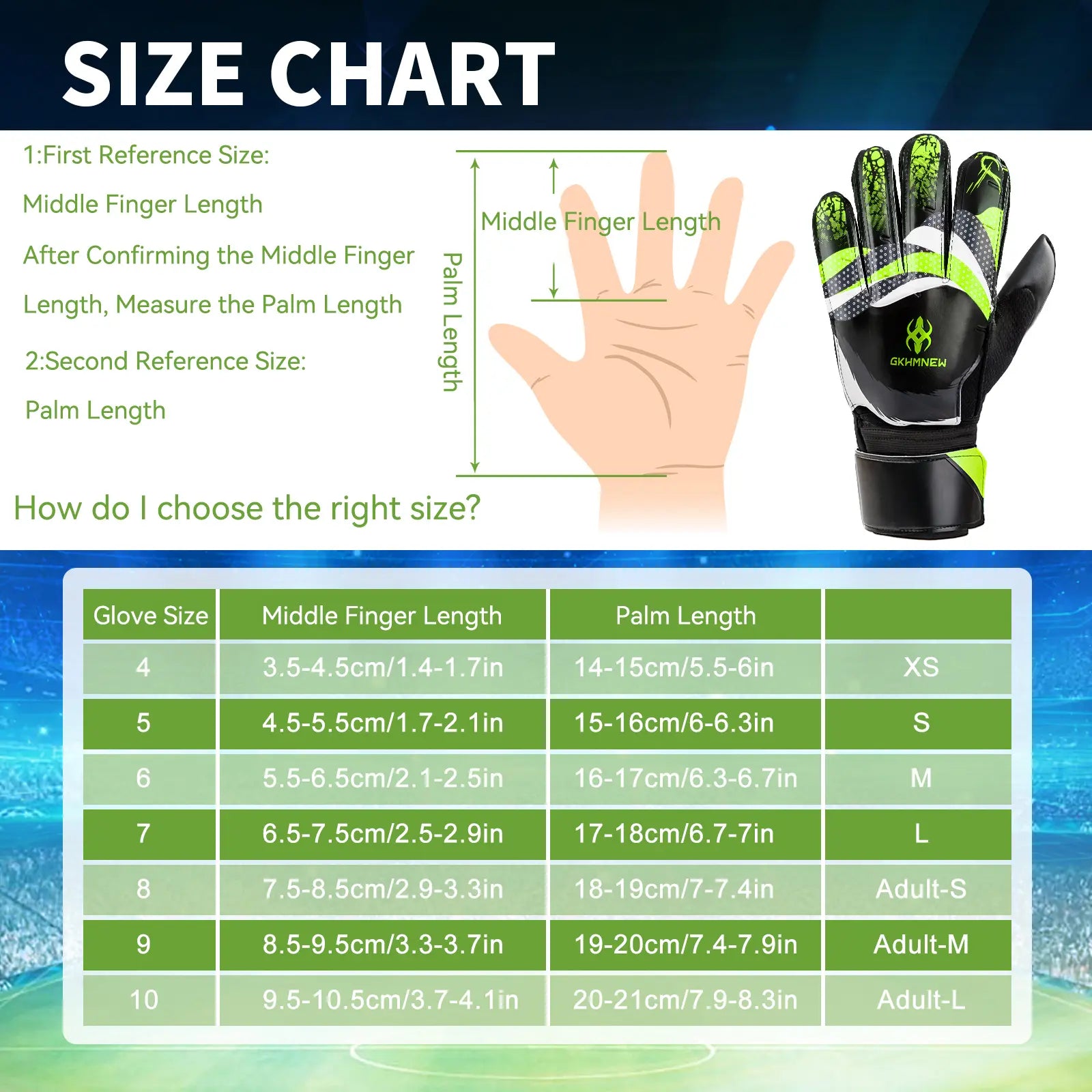 Youth Soccer Goalkeeper Gloves – Premium Latex Grip, Enhanced Double Wrist Support, and Breathable Mesh Design for Boys