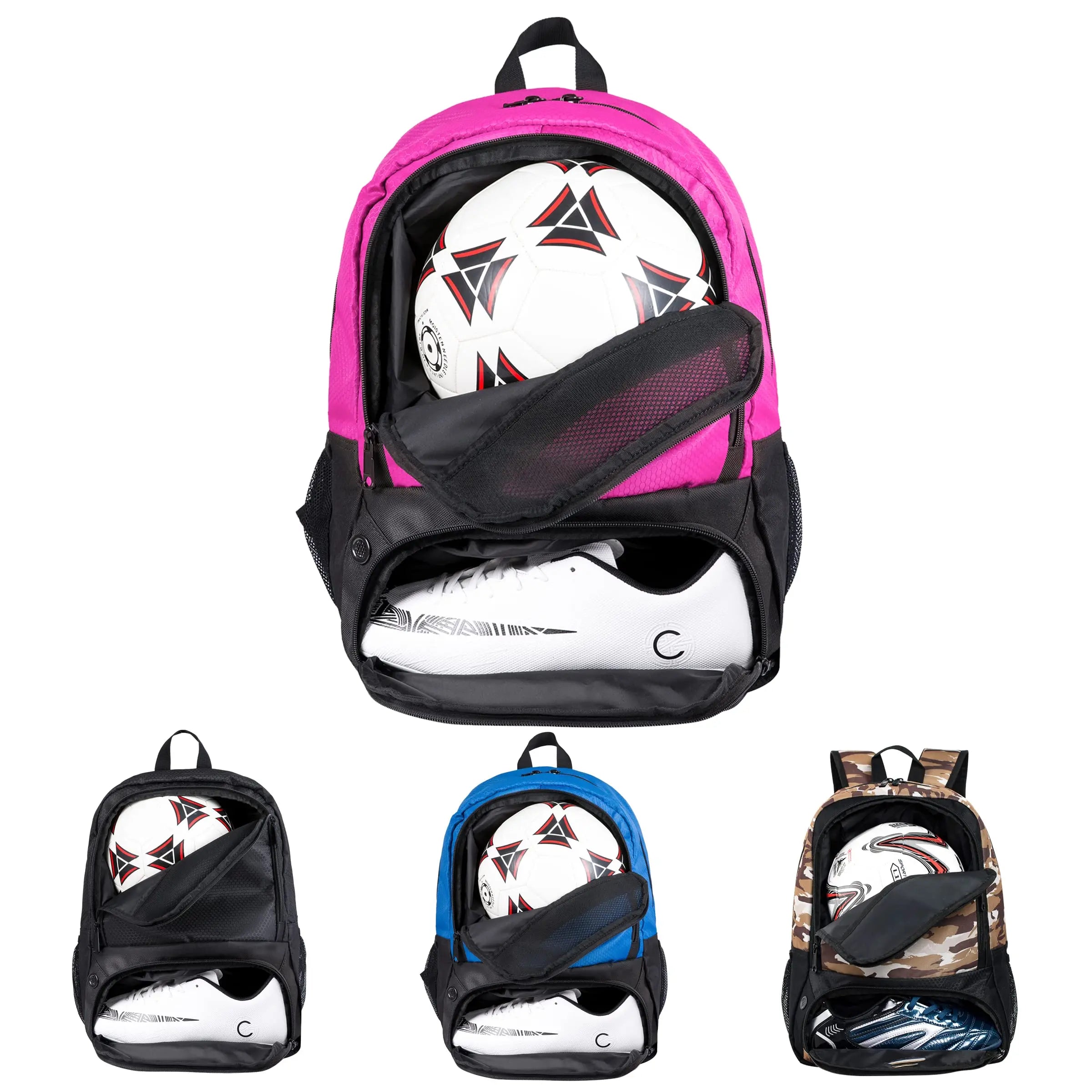 Ultimate Himal Outdoors Sports Backpack - Perfect for Soccer, Football, Volleyball & More with Separate Cleat Compartment
